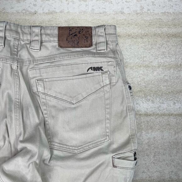 Vintage Y2K Mountain Khakis Pants 34x30 Regular Straight Leg Fit Light Tan - Picture 3 of 5